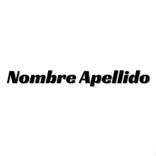 Tu Nombre, vinilos adhesivos