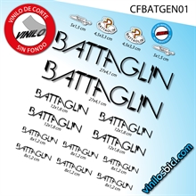 Battaglin vinilos adhesivos bici clasica