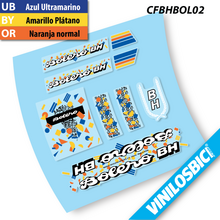 BH  Bolero  pegatinas en vinilo adhesivo bici clásica