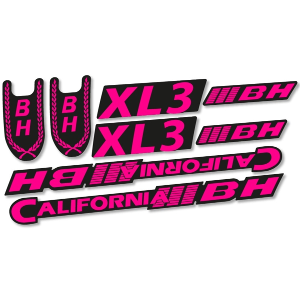 BH California XL3 Pegatinas en vinilo adhesivo bici clásica (2)