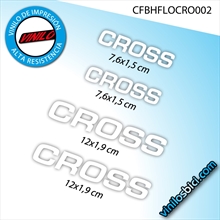 BH Florida Cross clasica Vinilos