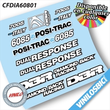 Diamondback 6085 Posi-Trac pegatinas en vinilo adhesivo