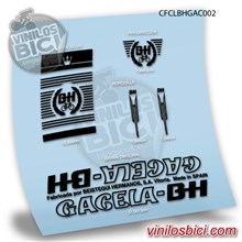 BH Gacela Pegatinas en vinilo adhesivo bicicleta
