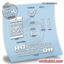 BH Gacela Pegatinas en vinilo adhesivo bicicleta