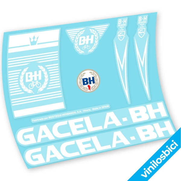 BH Gacela Pegatinas en vinilo adhesivo Bici Clásica (3)