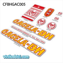 BH Gacela Pegatinas en vinilo adhesivo bicicleta