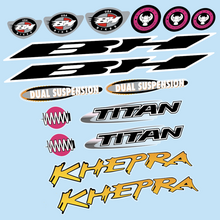 BH Khepra Titan Pegatinas en vinilo adhesivo Bici clásica