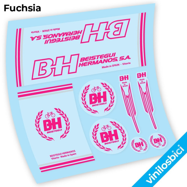 BH Pegatinas en vinilo adhesivo bici clásica (5)