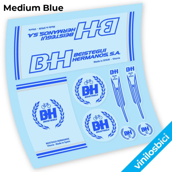 BH Pegatinas en vinilo adhesivo bici clásica (6)