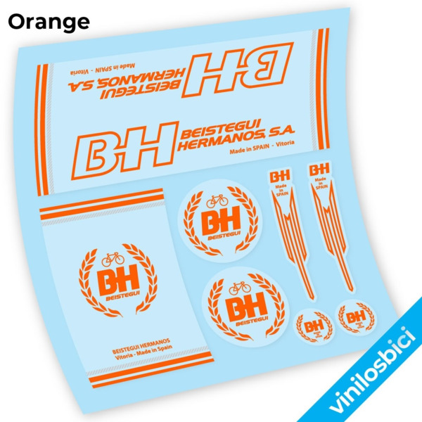 BH Pegatinas en vinilo adhesivo bici clásica (8)