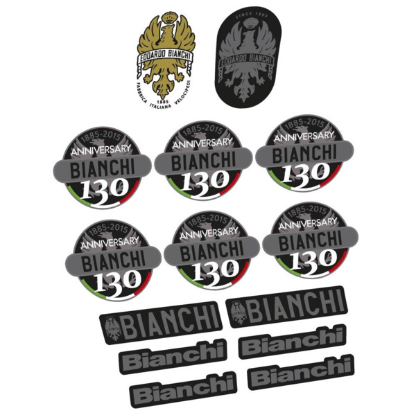 Bianchi 130 Aniversario Pegatinas en vinilo adhesivo Cuadro (7)