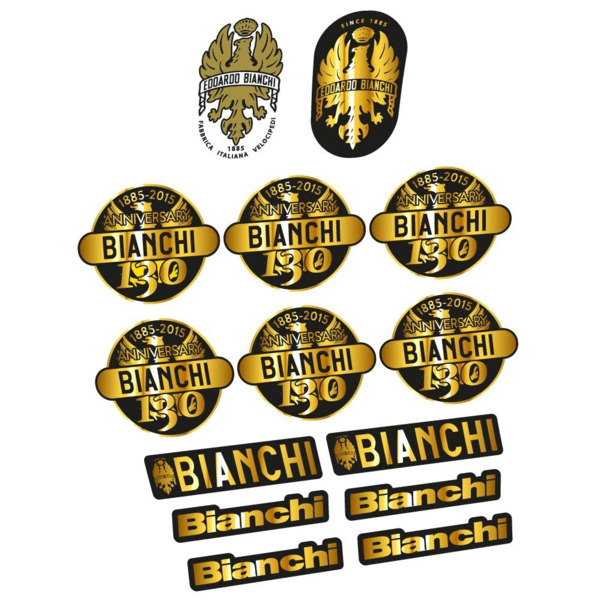 Bianchi 130 Aniversario Pegatinas en vinilo adhesivo Cuadro (14)