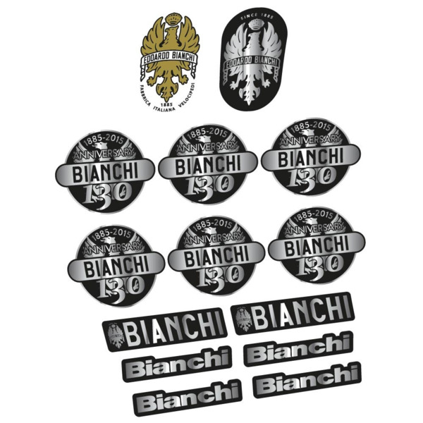Bianchi 130 Aniversario Pegatinas en vinilo adhesivo Cuadro (16)