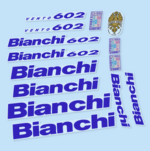 Bianchi 602  pegatinas en vinilo adhesivo bici clásica vintage