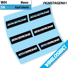 Staystrong pegatinas en vinilo adhesivo