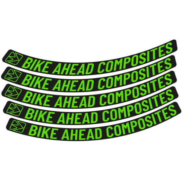 Bike Ahead Composites Biturbo RS Pegatinas en vinilo adhesivo Llanta MTB (24)