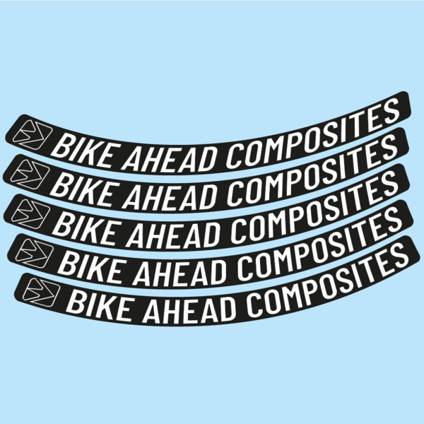 Bike Ahead Composites Biturbo RS Pegatinas en vinilo adhesivo Llanta MTB (6)