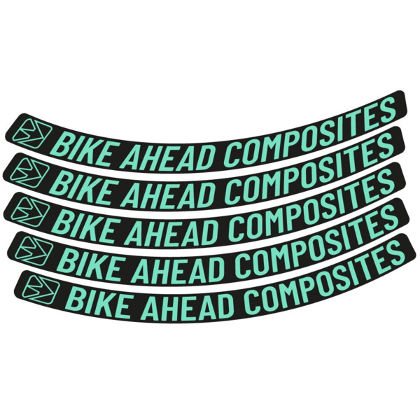 Bike Ahead Composites Biturbo RS Pegatinas en vinilo adhesivo Llanta MTB (9)