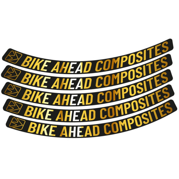 Bike Ahead Composites Biturbo RS Pegatinas en vinilo adhesivo Llanta MTB (14)