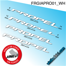 Giant Propel vinilos adhesivos