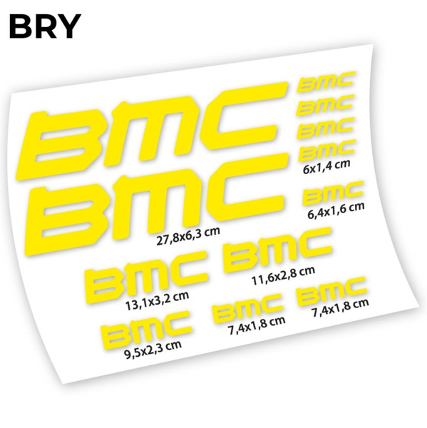 BMC Pegatinas en vinilo adhesivo cuadro (4)