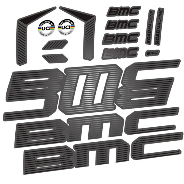 BMC Road Machine 01 FIVE Endurance 2022 Pegatinas en vinilo adhesivo Cuadro (12)