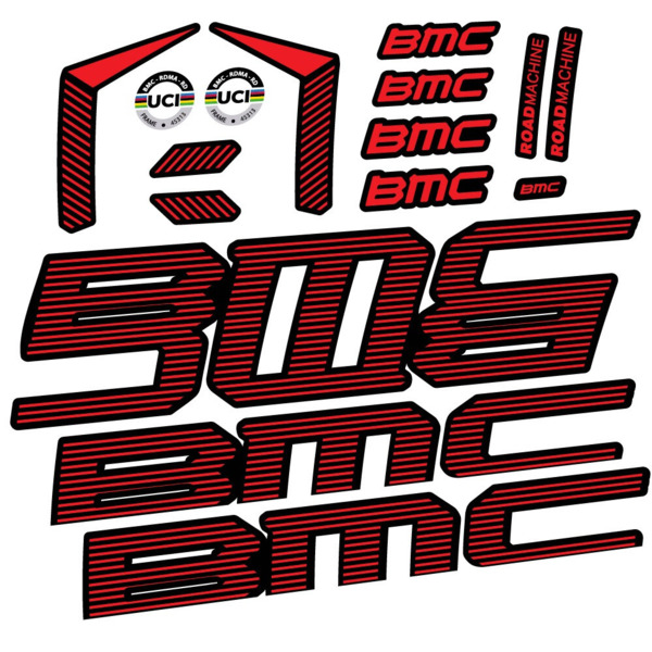 BMC Road Machine 01 FIVE Endurance 2022 Pegatinas en vinilo adhesivo Cuadro (19)