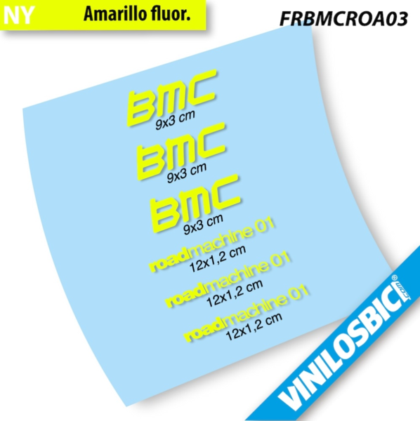 BMC road machine 01 Pegatinas en vinilo adhesivo horquilla (3)