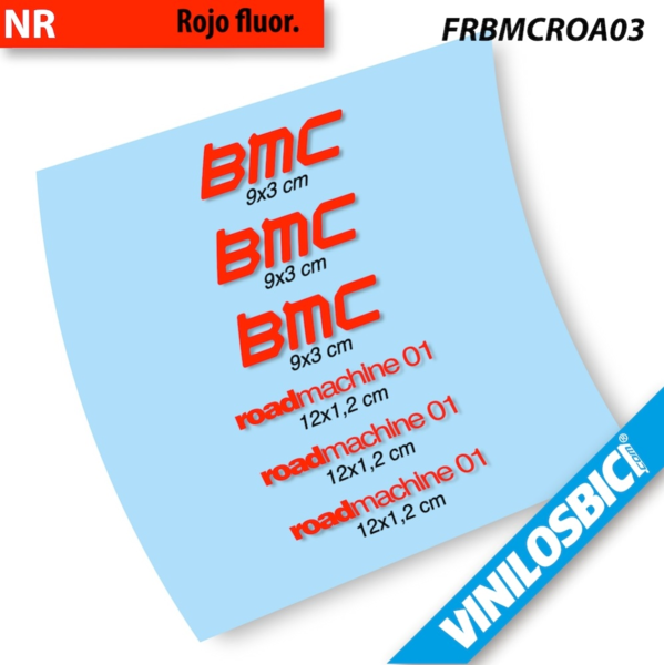 BMC road machine 01 Pegatinas en vinilo adhesivo horquilla (4)