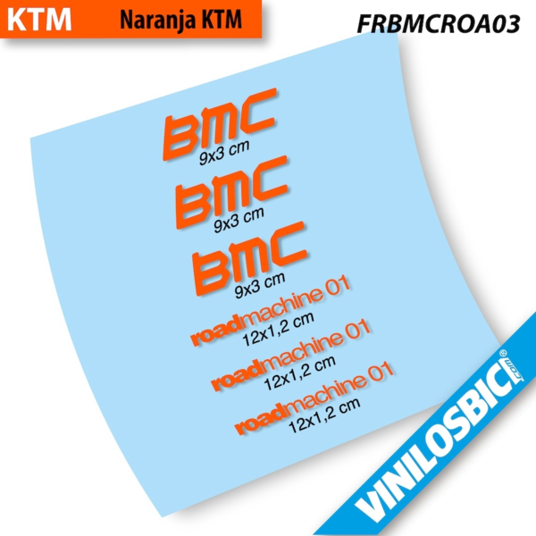 BMC road machine 01 Pegatinas en vinilo adhesivo horquilla (7)
