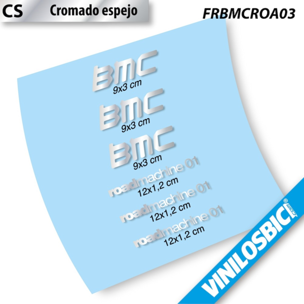 BMC road machine 01 Pegatinas en vinilo adhesivo horquilla (10)