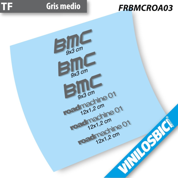 BMC road machine 01 Pegatinas en vinilo adhesivo horquilla (12)