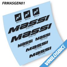 Massi, pegatinas en vinilo adhesivo cuadro