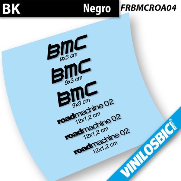 BMC road machine 02 Pegatinas en vinilo adhesivo horquilla (1)