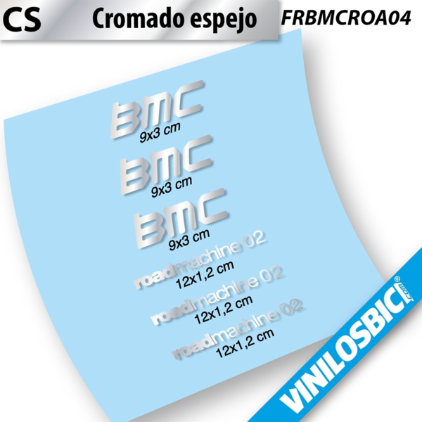 BMC road machine 02 Pegatinas en vinilo adhesivo horquilla (2)