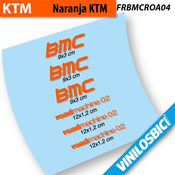 BMC road machine 02 Pegatinas en vinilo adhesivo horquilla (5)