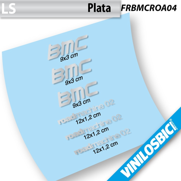 BMC road machine 02 Pegatinas en vinilo adhesivo horquilla (6)