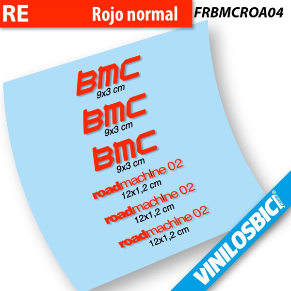 BMC road machine 02 Pegatinas en vinilo adhesivo horquilla (10)