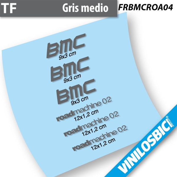 BMC road machine 02 Pegatinas en vinilo adhesivo horquilla (11)