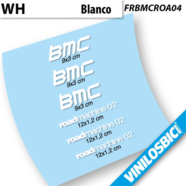 BMC road machine 02 Pegatinas en vinilo adhesivo horquilla (12)