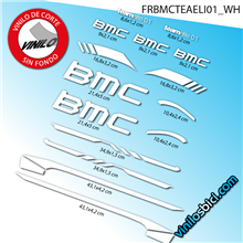 BMC Team Elite 01 vinilos adhesivos para cuadro
