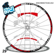 BMC Team Elite 29" vinilos