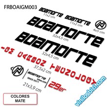 Boamorte vinilos cuadro