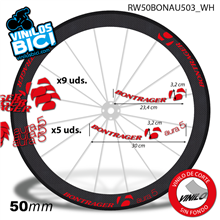 Bontrager Aura 5 vinilos adhesivos llanta 50mm