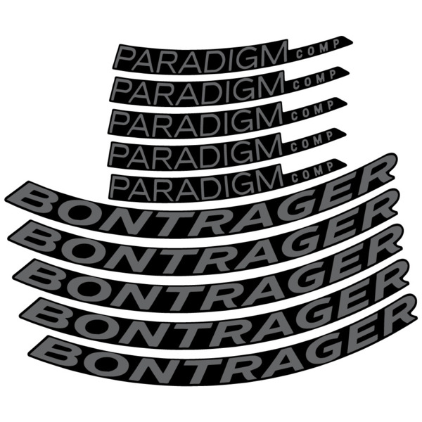 Bontrager Paradigm Comp TLR Disc 2022 perfil 22 Pegatinas en vinilo adhesivo Llantas Carretera (7)