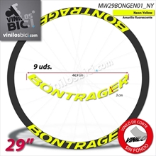 Bontrager, pegatinas vinilo adhesivo