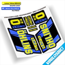 Ohlins RXF 36 pegatinas vinilo adhesivo horquilla