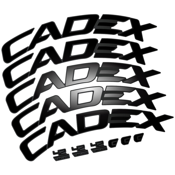 Cadex 42 Tubeless Disco pegatinas en vinilo adhesivo llantas freno disco (22)