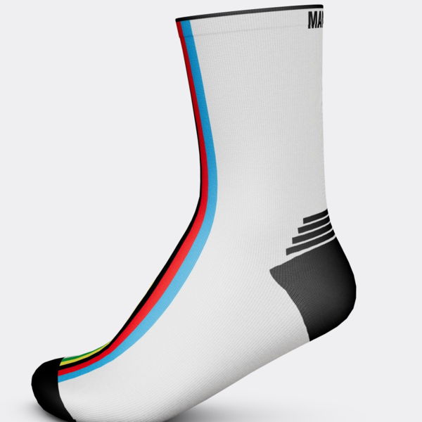 Calcetines técnicos deportivos personalizados con tu nombre – Pack de 1 par – Transpirables y cómodos (2)