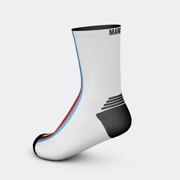 Calcetines técnicos deportivos personalizados con tu nombre – Pack de 1 par – Transpirables y cómodos